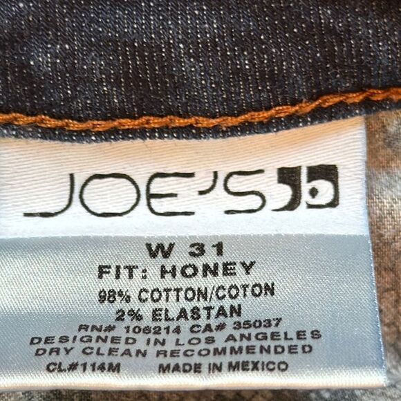 Joe's Jeans Women's Straight Leg Dark Indigo - Picture 5 of 5